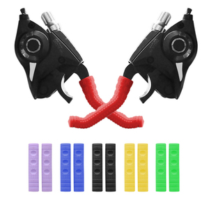 Protetores de Manoplas de Bicicleta <span class=keywords><strong>MTB</strong></span> em Silicone Antiderrapante para Freio - Product Image 2
