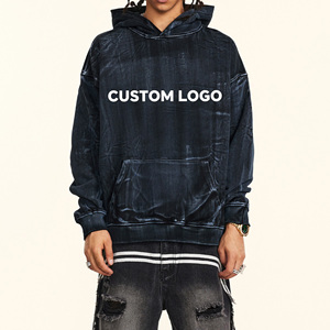 Novedad 2026: Sudadera con Capucha Unisex de Corte Regular y Hombros Caídos, 100% Algodón, Impermeable, Cortavientos, con Bolsillos, Estilo Casual Urbano - Product Image 2