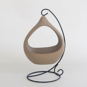 <span class=keywords><strong>Pot</strong></span> <span class=keywords><strong>suspendu</strong></span> créatif en céramique transformée au four, <span class=keywords><strong>pot</strong></span> à succulentes en argile grossière, ornement, île flottante intérieure, art en fer <span class=keywords><strong>suspendu</strong></span>, micro - Product Image 1