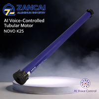 NOVO K25-4E-1.6-30 Moteur de rideau électrique intelligent avec capteur WiFi Tuya, système de contrôle automatique, blanc, moderne, pour maison intelligente