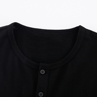 Chemise Henley à manches longues en laine mérinos pour homme, décontractée et tendance, vente chaude
