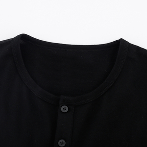 Chemise Henley à manches longues en <span class=keywords><strong>laine</strong></span> mérinos pour homme, décontractée <span class=keywords><strong>et</strong></span> tendance, vente chaude - Product Image 3