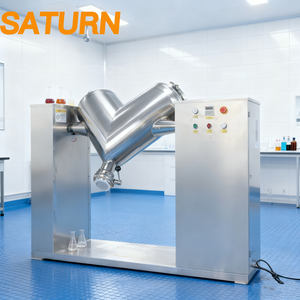 Professioneller Trockenpulver-Mischer Weizenmehl-Pulvermischmaschine <span class=keywords><strong>V</strong></span>-Mischer 20L 30L 50L - Product Image 1