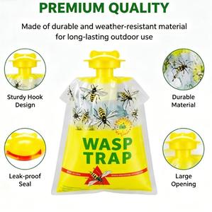 Trampa para Avispas Desechable Ecológica, Sólida y Duradera <span class=keywords><strong>de</strong></span> Alta Calidad, Super Magic Fly Catcher, BSTW OEM ODM, <span class=keywords><strong>Control</strong></span> <span class=keywords><strong>de</strong></span> Insectos - Product Image 3