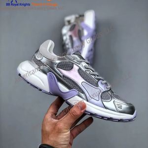 New Trend Design Wholesale Classic High-quality Sports Casual Running Shoes for Both Men Leather Fashion Shoes Round Toe Lace up - Product Image 1