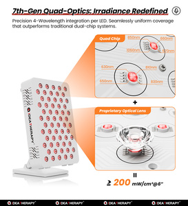 <span class=keywords><strong>Lampe</strong></span> de beauté professionnelle Voice APP 8Waves à LED proche infrarouge, machine PDT à quatre puces, panneau de <span class=keywords><strong>luminothérapie</strong></span> rouge pour le corps entier - Product Image 2