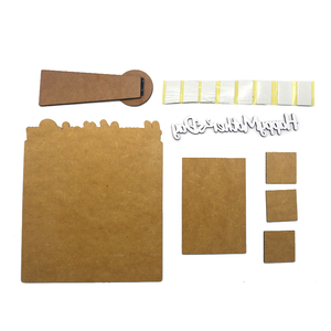 Cadre photo en MDF avec support pour fête des mères, imprimable par sublimation - Product Image 6