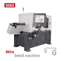Dobladora de Alambre Automática CNC de Una o Dos Cabezas, Equipo de Doblado de Alambre de 2-8 mm, Servoeléctrico Programable, para Formar Metal y Acero