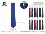 Cravatta Lunga Fantasia 7,5 cm 100% Poliestere Accessorio per Abito Formale Stampa a Trasferimento Termico Durevole - Product Image 1