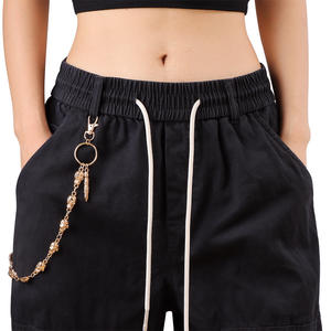 Cadena para Pantalones con Colgante de Calavera Metálica, Estilo Hip Hop Casual Unisex, Cadena Corporal de Aleación de Zinc para Hombres y Mujeres - Product Image 1