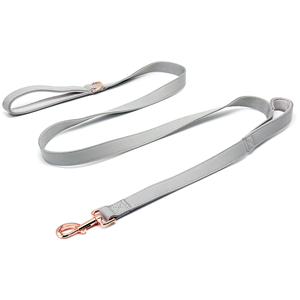 Simple High-quality Leather Nylon Multi-layer Dog <b>Pet</b> Leash Adjustable Water-proof Dog Leash with Buckle - Product Image 3