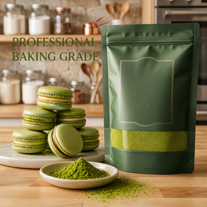 Matcha ceremonial molido en piedra en bolsa, compatible con logotipo personalizado, marca privada y suministro al por mayor a precio de mayoreo. - Product Image 2