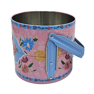 Sang trọng cổ điển phong cách ăn trưa Hộp Vòng xử lý <span class=keywords><strong>tin</strong></span> Stackable 2/<span class=keywords><strong>3</strong></span>/4 lớp Quà Tặng <span class=keywords><strong>tin</strong></span> với xử lý - Product Image 2