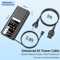 Chargeur USB C 65W pour ordinateurs portables Dell Latitude 5420 5430 5520 5530 5540 7320 7330 7340 7420 et Inspiron 14 7420 7425 16 7620