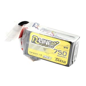 Ventes chaudes Batterie LiPo Tattu R-Line 1.0 750mah 11.1V 14.8V 95C 3S 4S1P avec prise XT30 pour drone de course FPV RC - Product Image 5