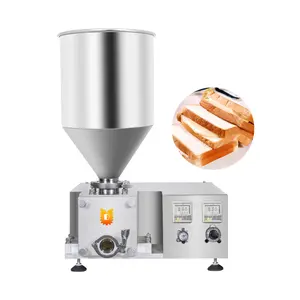 Semi-Automatische Handdeposant Cup Cream Injector Puff Cake Vulmachine