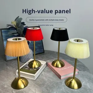 Lámpara <span class=keywords><strong>de</strong></span> Mesa LED Moderna, Totalmente <span class=keywords><strong>de</strong></span> Aluminio, con Control Táctil, Recargable por USB, Regulable, Funciona con Batería, para Camping <span class=keywords><strong>y</strong></span> Mesita <span class=keywords><strong>de</strong></span> <span class=keywords><strong>Noche</strong></span> - Product Image 5