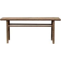 Table d'autel en bois recyclé antique chinoise, table longue en bois massif de haute qualité, table de présentation