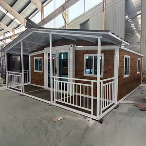 Maison-conteneur modulaire en acier portable et extensible de 40 pieds <span class=keywords><strong>Kiosque</strong></span> de conception pour immeuble de bureaux - Product Image 4