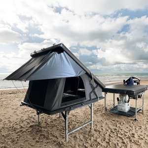 Tenda da Tetto Deluxe 4 Stagioni Tende da Tetto per Campeggio Esterno Monostrato Rimovibile per Auto per <span class=keywords><strong>Viaggi</strong></span> su SUV/Auto/Veicoli - Product Image 1