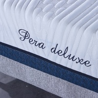 Matelas orthopédique en mousse à mémoire de forme, mousse haute densité durable, tissu respirant, mobilier de maison, épaisseur 25 cm, fermeté moyenne, amovible