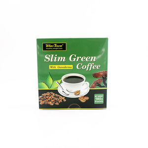 Café Instantáneo Verde Slim Arabica <span class=keywords><strong>Sin</strong></span> Azúcar, Caja de 180g, Especias y Hierbas, Saborizante de Grado Alimenticio, Café Adelgazante - Product Image 6