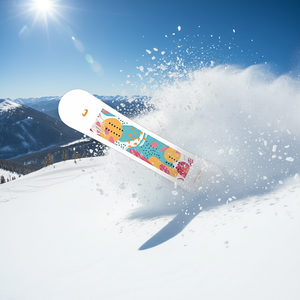 Tabla <span class=keywords><strong>de</strong></span> <span class=keywords><strong>Snowboard</strong></span> QYWX QYSN008 True Twin Camber Alpine <span class=keywords><strong>de</strong></span> 140 cm, Madera <span class=keywords><strong>de</strong></span> Álamo y Fibra <span class=keywords><strong>de</strong></span> Vidrio, con Fijaciones y Botas, para Principiantes y Adultos - Product Image 5