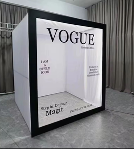 Personnalisé pour Vogue Magazine <span class=keywords><strong>Photo</strong></span> Booth Cover Décoration d'événement de fête de mariage avec compatibilité de caméra pour les écrans de couverture de magazine - Product Image 2
