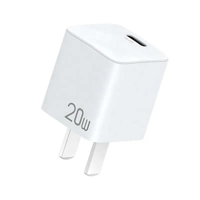 2022 New Usb C Mini Phone Charger Super Fast Charging Plug 20W Super PD Fast Charging adapter For Travel/ Business Use