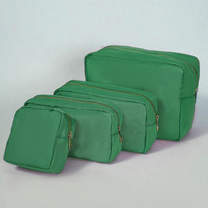 Sac de rangement en coton multicolore à expédition rapide S/M/L/XL, personnalisé, pour voyage, trousse de toilette avec grande fermeture éclair - Product Image 4