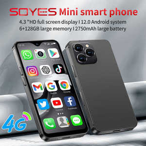 Soyes F9 Pro <span class=keywords><strong>Max</strong></span> di Alta Gamma, Schermo HD IPS da 4,3 Pollici, 6GB 128GB, Batteria Grande, Android 12, 4G, Miglior Telefono Cellulare Compatto - Product Image 6