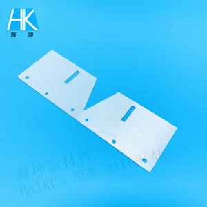 사용자 정의 하드 강한 화이트 링 지르코니아 세라믹 96% 알루미나 세라믹 카드 시트 - Product Image 3