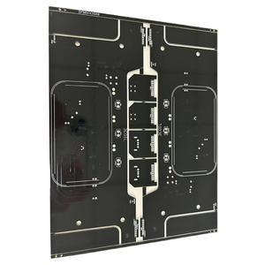 <span class=keywords><strong>PCB</strong></span> Rigido FR4 a 2 Strati da 1,6mm con Maschera Saldante Nera e HASL Senza Piombo - per Apparecchiature di Comunicazione e Dispositivi di Rete - Product Image 1