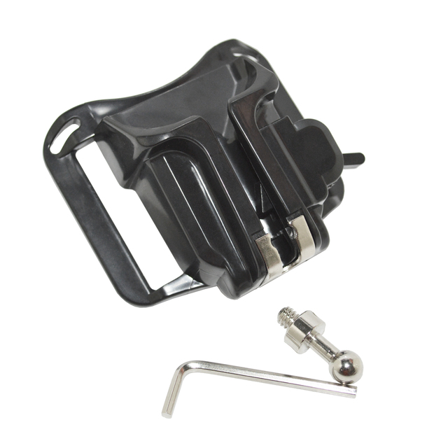 With 1/4 Inch Screw 360-Degree Rotating Suspension Belt Buckle Action Camera Accessories for DJI Gopro
