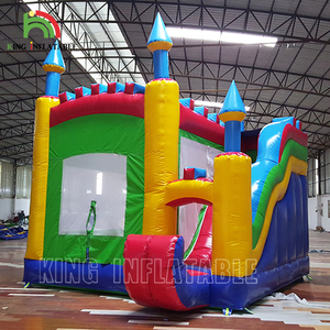 <span class=keywords><strong>Castillo</strong></span> hinchable con tobogán, inflable, barato - Product Image 5