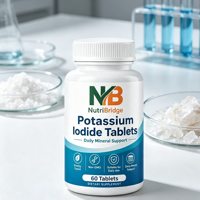 Comprimés d'iodure de potassium OEM Iode Plus Sélénium pour le soutien de la thyroïde