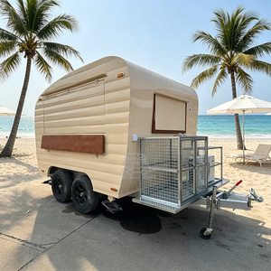 Chariot à glaces, Remorque à glaces, Remorque de type spécial pour la restauration, Remorque de concession alimentaire, Remorque de camion-café - Product Image 1