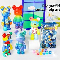 Peinture fluide acrylique de haute qualité pour ours, 44 couleurs, pour moulage sur vinyle, pour la création de ours DIY avec tirelires