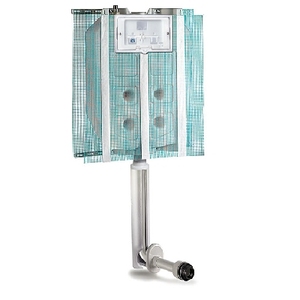 Cisterna empotrada Pucci Sara de 9 litros y 80 cm de longitud para inodoros - Product Image 1