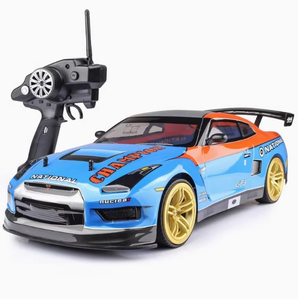 Voiture de course <span class=keywords><strong>RC</strong></span> 4x4 à l'échelle 1:10, modèle de voiture électrique télécommandée haute vitesse (40 à 70 km/h), avec chargeur expert et câble USB - Product Image 3