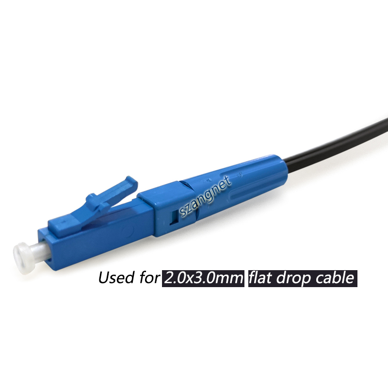 5 Connettori Rapidi Fibra Ottica LC/APC – Monomodale Per Reti CATV E LAN, Bassa Perdita 0.3dB, -40°C A +85°C