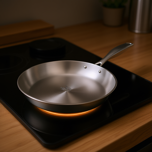 Padella in Acciaio Inox Misen 20cm Compatibile con Induzione Design Minimalista - Product Image 2