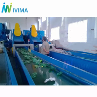 Coste de planta de reciclaje de mascotas, máquina de reciclaje de botellas de mascotas, equipo de reciclaje de mascotas