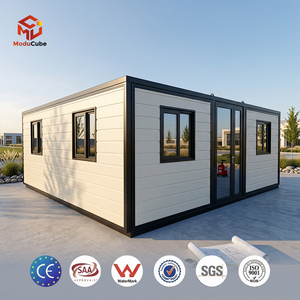 Fornitore Affidabile di Case Container Espandibili con Tetto Piatto e Servizio di Esportazione Professionale, Casa Modulare Prefabbricata - Product Image 1