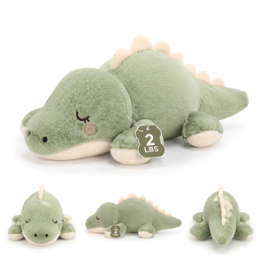 Custom Design Dinosaur <b>Pillow</b> Plush Toy Factory Animal Stuffed Doll with PP Cotton Filling <b>Soft</b> Throw <b>Pillow</b> Relieves Stress - Product Image 1