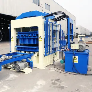 QT8-15 macchine per blocchi di finitrice a colori costruzione hollo concrete block machine