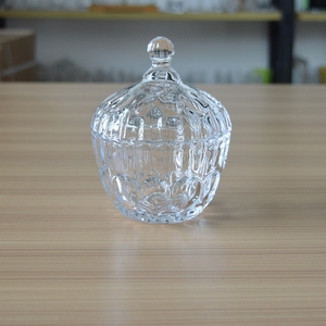 Bocal à bonbons <span class=keywords><strong>en</strong></span> <span class=keywords><strong>verre</strong></span> unique <span class=keywords><strong>en</strong></span> forme de fraise, 1 pièce, avec couvercle, conteneur <span class=keywords><strong>en</strong></span> <span class=keywords><strong>verre</strong></span> - Product Image 4
