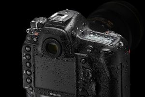 กล้องดิจิตอล SLR D6 Ni Kon, กล้องดิจิตอลสีดำพร้อมเลนส์วิดีโอ4K & HD จับภาพหน่วยความจำกันน้ำ Ni Kon D6 FX-Fo - Product Image 2