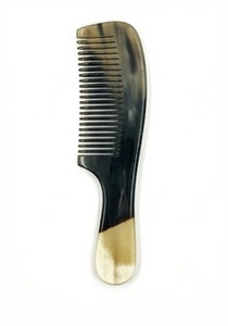 Al por mayor Peine alisador de pelo de cuerno de búfalo martillado con dientes de cuerno de búfalo para peinar, Precio económico - Product Image 3