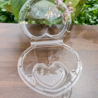 Conteneurs en plastique transparent anti-buée pour cerises, fraises, tomates, avec trous d'aération pour l'emballage des fruits